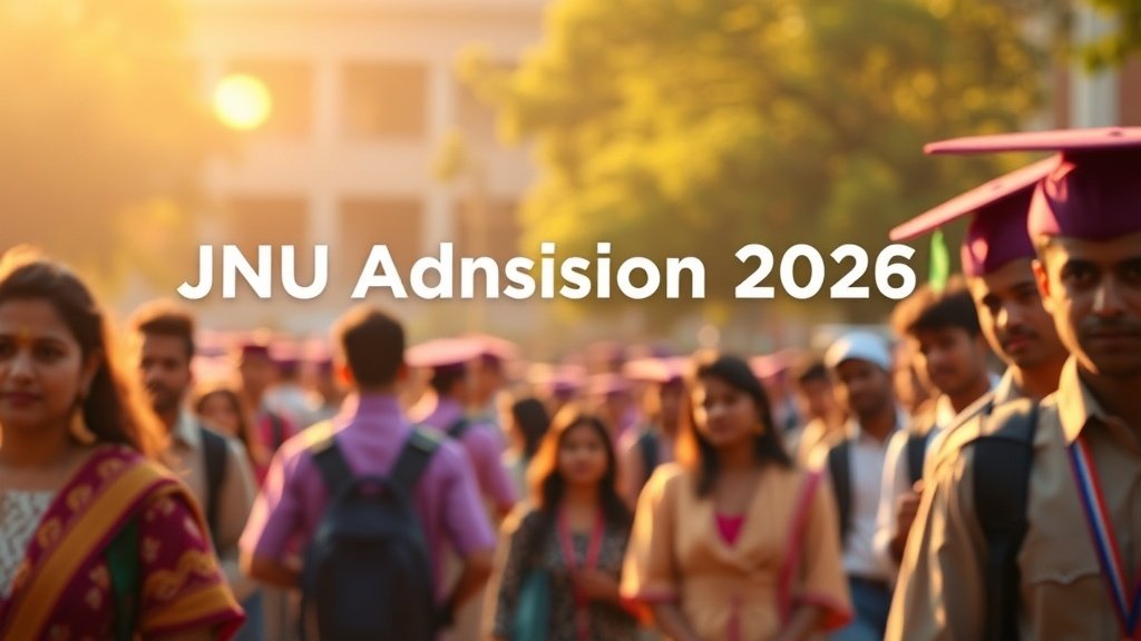 JNU Admission 2026 Apply Online – Dates, Eligibility & Step-by-Step Guide