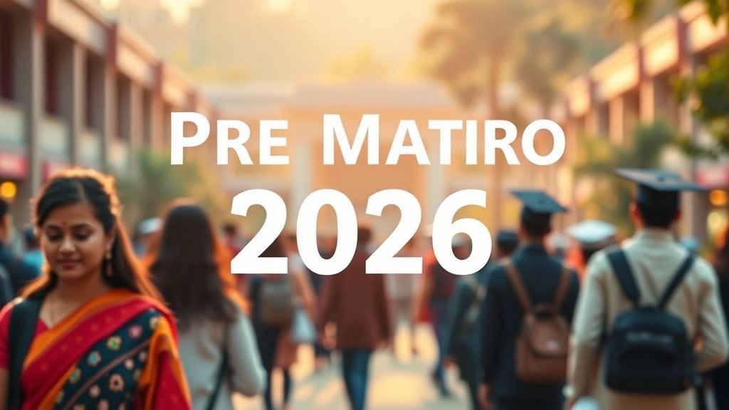 Pre Matric Scholarship 2026 Online Application – Eligibility, Timeline & Registration Guide