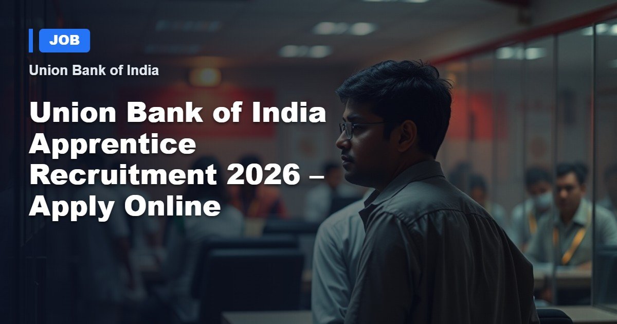 Union Bank of India Apprentice Jobs 2026 – Open Positions & Application Guide